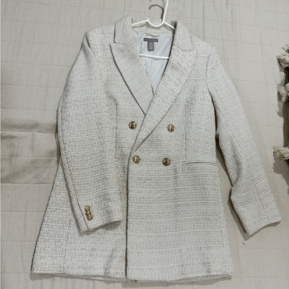 H&M tweed blazer